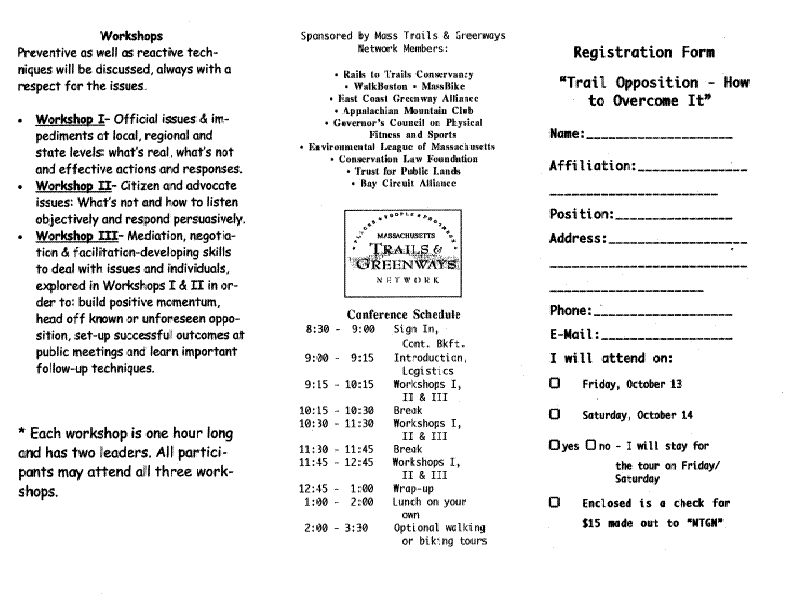 second side of flyer