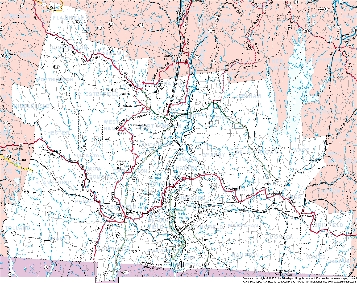 Pioneer Valley Planning Commission map (219 kB)